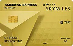 Amex Delta SkyMiles® Gold Business Card