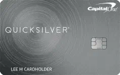 Capital One Quicksilver Student Cash Rewards Credit Card